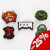 Doom Clog Charms 5-Pack Run and Fun