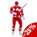 Preorder: Mighty Morphin Power Rangers Action Figure Auto-Morphin Red Ranger 12 cm