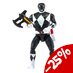 Preorder: Mighty Morphin Power Rangers Action Figure Auto-Morphin Black Ranger 12 cm
