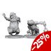 Preorder: Pathfinder Deep Cuts Unpainted Miniatures Boggard Scout & Castoroides
