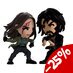 Preorder: John Wick: Ballerina Vinyl Figures 2-Pack Ballerina & John Wick 11 cm