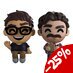 Preorder: Scott the Woz Vinyl Figures Scott the Woz & Jerry Attricks Monitor Buddiez