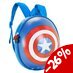 Marvel Backpack Eggy Captain America Shield Cap
