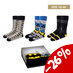 DC Comincs Socks 3-Pack Batman 40-46