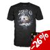 Nightmare Before Christmas Boxed Tee T-Shirt Zero w/Cane Size L