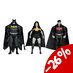 DC Direct Super Powers Action Figures Batman, Superman & Wonder Woman Black & White Accent Edition Gold Label 13 cm