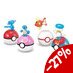 Pokémon MEGA Construction Set Water-Type Trainer Team Building Toy Kit