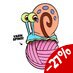 Preorder: SpongeBob SquarePants Pin Badge Gary Yarn Spinning 5 cm