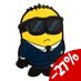 Preorder: Despicable Me Pin Badge Sunglasses Suit Minion 5 cm
