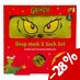 The Grinch Socks & Sleep Mask Set