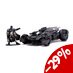 Justice League Hollywood Rides Diecast Model 1/32 Batmobile with Figure