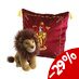 Harry Potter House Mascot Cushion with Plush Figure Gryffindor