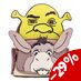 Dreamworks by Loungefly Mini Backpack Shrek & Donkey Cosplay