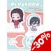 Blue Lock Acrylic Stand Buddycolle Good Night Ver. 4 Shouei Barou & Rin Itoshi 14 cm