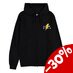 Pokemon Zipper Hoodie Sweater Pikachu Electrifying Line-art Size M