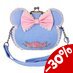Disney by Loungefly Crossbody Minnie Floral and Lace Kisslock