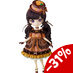 Harmonia Humming Creator's Doll Orange Designed by Erimo 23 cm