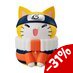 Naruto Shippuden Mega Cat Project Nyaruto! Series Reboot Trading Figure Naruto Uzumaki 10 cm