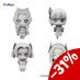 Demon Slayer: Kimetsu no Yaiba Chokotto Hikkake PVC Statues Petit 4 4 cm