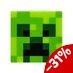Minecraft Nightlight Creeper 10 cm