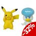 Pokémon Gen IX Battle Figure Pack Mini Figure 2-Pack Pikachu & Quaxly 5 cm