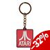 Atari Rubber Keychain Logo