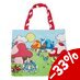 The Smurfs by Loungefly Canvas Tote Bag Village Life