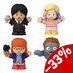 Wednesday Fisher-Price Little People Collector Mini Figures 4-Pack 6 cm