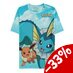 Pokémon T-Shirt Mirage AOP Eevee Evolutions Size L