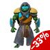 MOTU x TMNT: Turtles of Grayskull Action Figure Stealth Armor Leonardo 14 cm