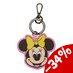 Disney by Loungefly Bag Charm Minnie Mouse 100th Anniversary Minnie Head