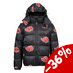 Naruto Puffer Jacket Akatsuki Red Size XXL