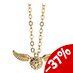 Harry Potter Necklace with Pendant Golden Snitch