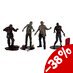 The Walking Dead Action Figures 4-Pack Walkers 13 cm