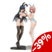 Ikomochi Original Character Statues 1/6 Black Bunny Aoi & White Bunny Natsume 30 - 31 cm