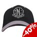 Wednesday Curved Bill Cap Nevermore Academy Black