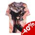 Captain America Brave New World T-Shirt Digital American Size S