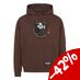 Death Note Hooded Sweater Graphic Brown Size XL