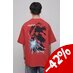 Naruto Shippuden T-Shirt Graphic Red Size S