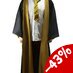 Harry Potter Wizard Robe Cloak Hufflepuff Size XL