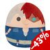 Squishmallows Plush Figure My Hero Academia Shoto Todoroki 20 cm