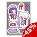 Blue Lock The Movie Acrylic Stand Buddycolle Episode Nagi A: Seishiro Nagi & Reo Mikage Yumcha Ver. 14 cm