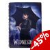 Wednesday Notebook with 3D-Effect Rain