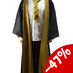 Harry Potter Wizard Robe Cloak Hufflepuff Size L