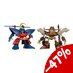 Hao Taikei Ryu Knight Moderoid Plastic Model Kit Collection Series: 3 Hayatmaru & Delingar 10 cm
