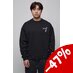 Naruto Shippuden Sweatshirt Graphic Black Size S