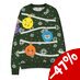 Pokémon Sweatshirt Christmas Jumper Xmas Balls Size M