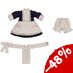 Shadows House Parts for Nendoroid Doll Figures Outfit Set Emilico