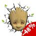 Marvel 3D LED Light Baby Groot Face 3D