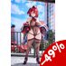 Original IllustrationPVC Statue 1/6 Rainbow Red Apple Illustrated by StarCat Limited Edition 29 cm
